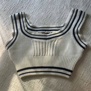 CIDER Crochet tank top